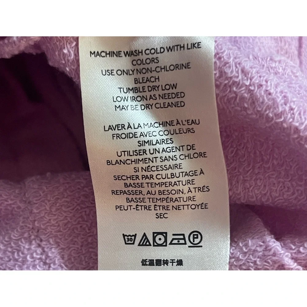 Anthropologie Maeve Cary Darted Zip-Up Hoodie NWT Size Large and Xtra Small - Picture 6 of 15